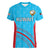 Custom Kuwait Cricket Women V-Neck T-Shirt Kuwayt Sporty Pattern - Wonder Print Shop