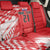 Croatia Rugby Custom Back Car Seat Cover Chessboard with Sporty Pattern LT9 - Wonder Print Shop