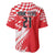 Croatia Rugby Custom Baseball Jersey Chessboard with Sporty Pattern LT9 - Wonder Print Shop