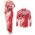 Croatia Rugby Custom Couples Matching Tank Maxi Dress and Long Sleeve Button Shirt Chessboard with Sporty Pattern LT9 - Wonder Print Shop