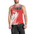 Croatia Rugby Custom Men Tank Top Chessboard with Sporty Pattern - Wonder Print Shop