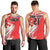 Croatia Rugby Custom Men Tank Top Chessboard with Sporty Pattern - Wonder Print Shop