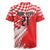 Croatia Rugby Custom Rugby Jersey Chessboard with Sporty Pattern - Wonder Print Shop