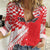 Croatia Rugby Custom Women Casual Shirt Chessboard with Sporty Pattern - Wonder Print Shop