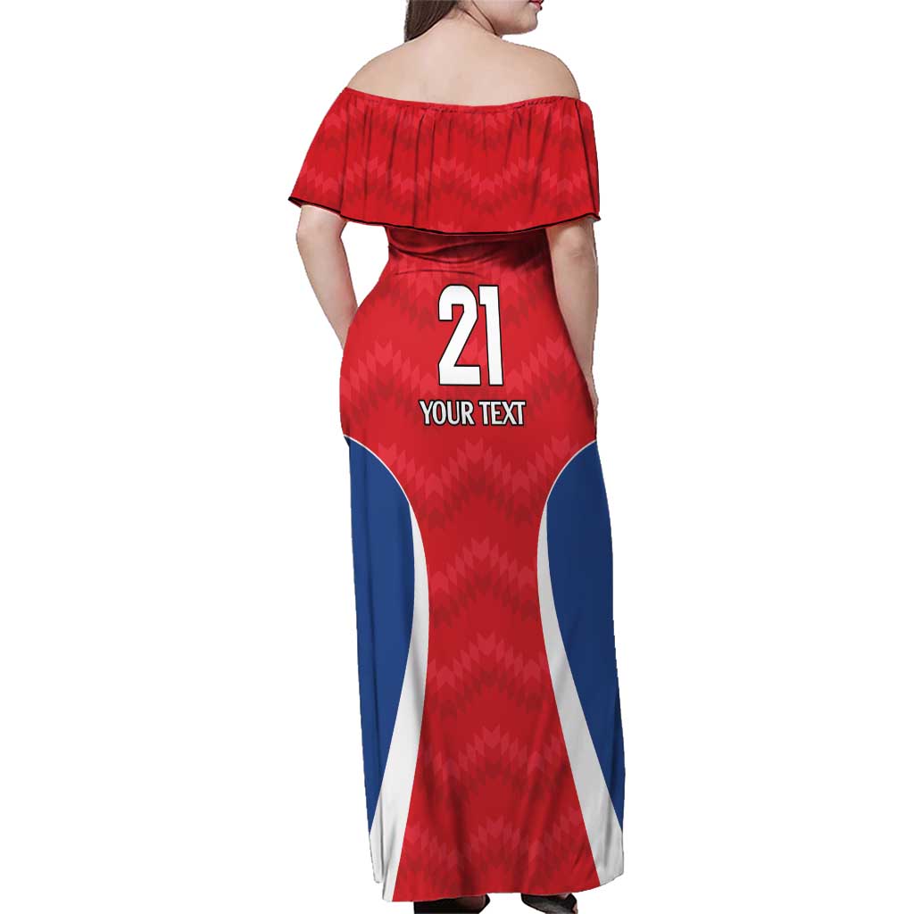Czech Republic Rugby Custom Family Matching Off Shoulder Maxi Dress and Hawaiian Shirt Silver Double-tailed Lion Sporty Pattern LT9 - Wonder Print Shop