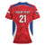 Czech Republic Rugby Custom Rugby Jersey Silver Double-tailed Lion Sporty Pattern - Wonder Print Shop