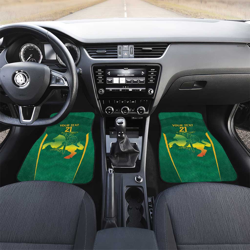 Lithuania Rugby Custom Car Mats Lietuvos Nacionaline Regbio Sąjungos Komanda LT9 - Wonder Print Shop
