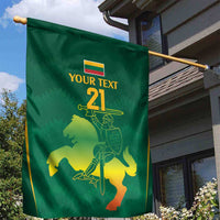Lithuania Rugby Custom Garden Flag Lietuvos Nacionaline Regbio Sąjungos Komanda - Wonder Print Shop