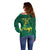 Lithuania Rugby Custom Off Shoulder Sweater Lietuvos Nacionaline Regbio Sąjungos Komanda - Wonder Print Shop