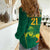 Lithuania Rugby Custom Women Casual Shirt Lietuvos Nacionaline Regbio Sąjungos Komanda - Wonder Print Shop