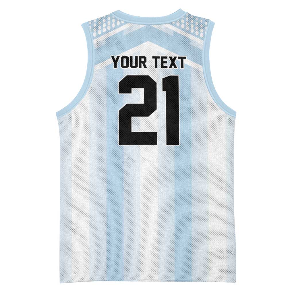 Vamos Argentina WC26 Custom Basketball Jersey Vamos Argentina History Champions Blue - Wonder Print Shop