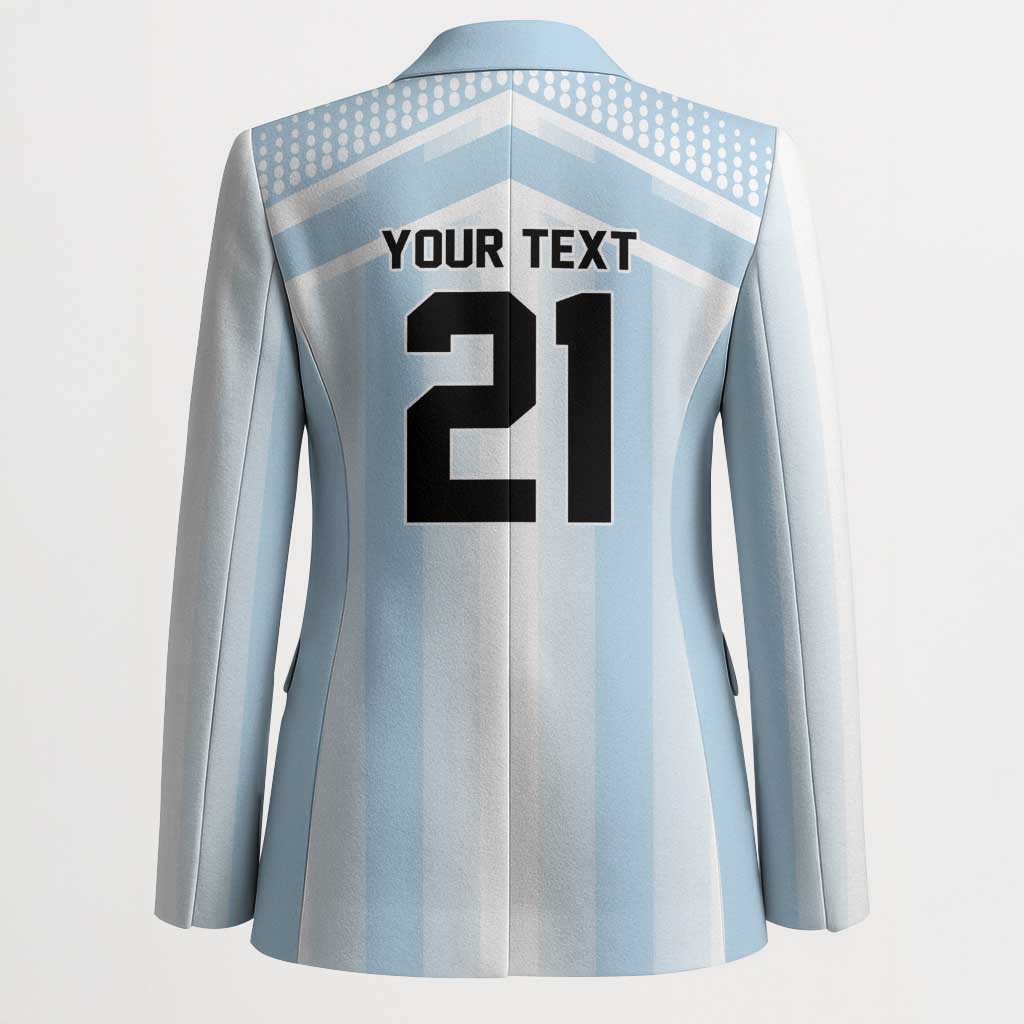 Vamos Argentina WC26 Custom Blazer Vamos Argentina History Champions Blue - Wonder Print Shop