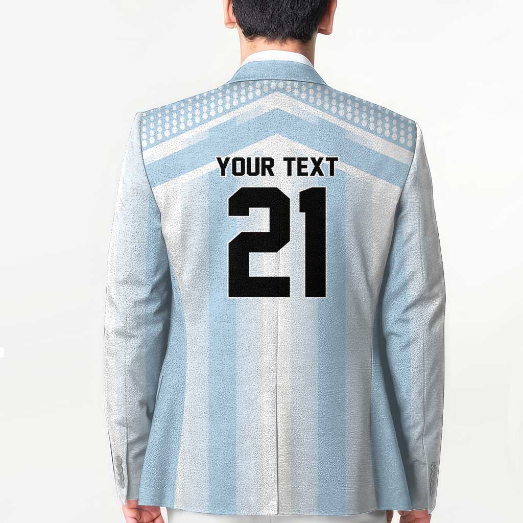 Vamos Argentina WC26 Custom Blazer Vamos Argentina History Champions Blue - Wonder Print Shop
