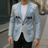 Vamos Argentina WC26 Custom Blazer Vamos Argentina History Champions Blue - Wonder Print Shop