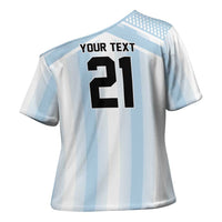 Vamos Argentina WC26 Custom Cross Shoulder Shirt Vamos Argentina History Champions Blue - Wonder Print Shop