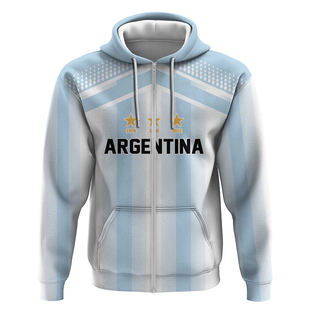 Vamos Argentina WC26 Custom Hoodie Vamos Argentina History Champions Blue - Wonder Print Shop
