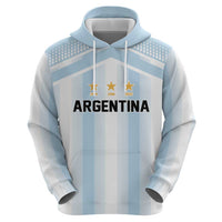 Vamos Argentina WC26 Custom Hoodie Vamos Argentina History Champions Blue - Wonder Print Shop