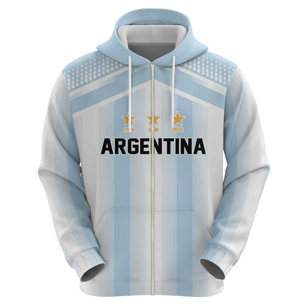 Vamos Argentina WC26 Custom Hoodie Vamos Argentina History Champions Blue - Wonder Print Shop