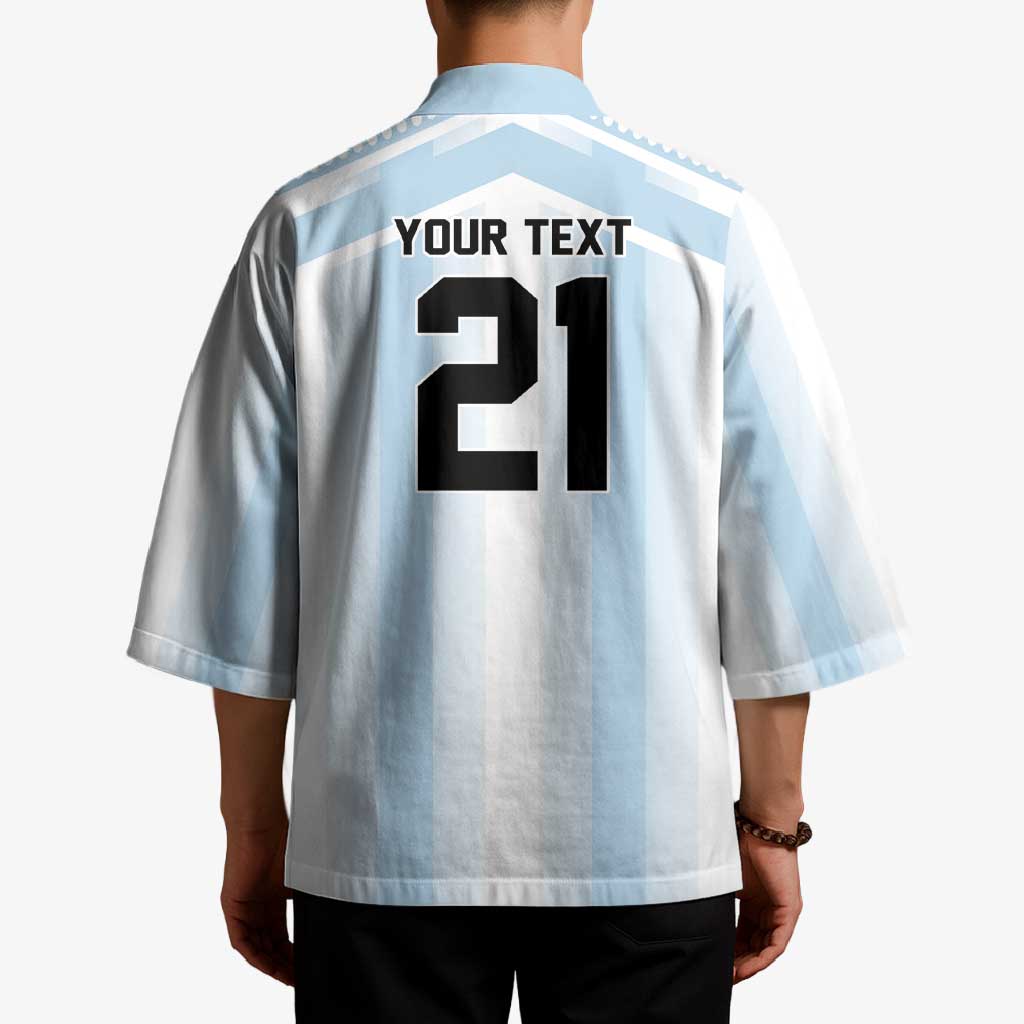 Vamos Argentina WC26 Custom Kimono Vamos Argentina History Champions Blue - Wonder Print Shop