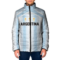 Vamos Argentina WC26 Custom Padded Jacket Vamos Argentina History Champions Blue - Wonder Print Shop