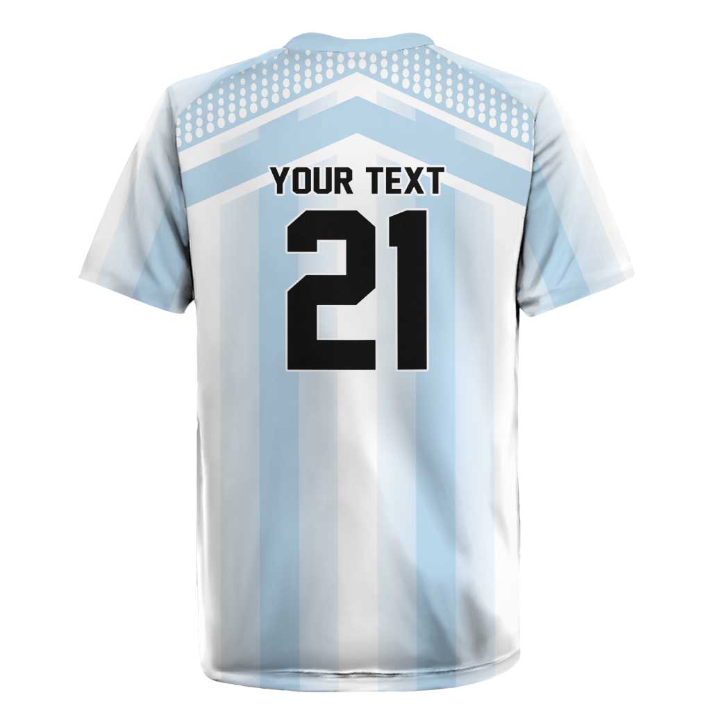 Vamos Argentina WC26 Custom Rugby Jersey Vamos Argentina History Champions Blue - Wonder Print Shop