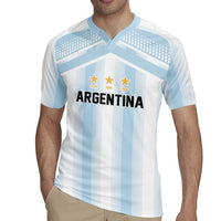 Vamos Argentina WC26 Custom Rugby Jersey Vamos Argentina History Champions Blue - Wonder Print Shop