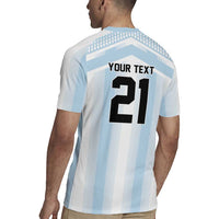 Vamos Argentina WC26 Custom Rugby Jersey Vamos Argentina History Champions Blue - Wonder Print Shop
