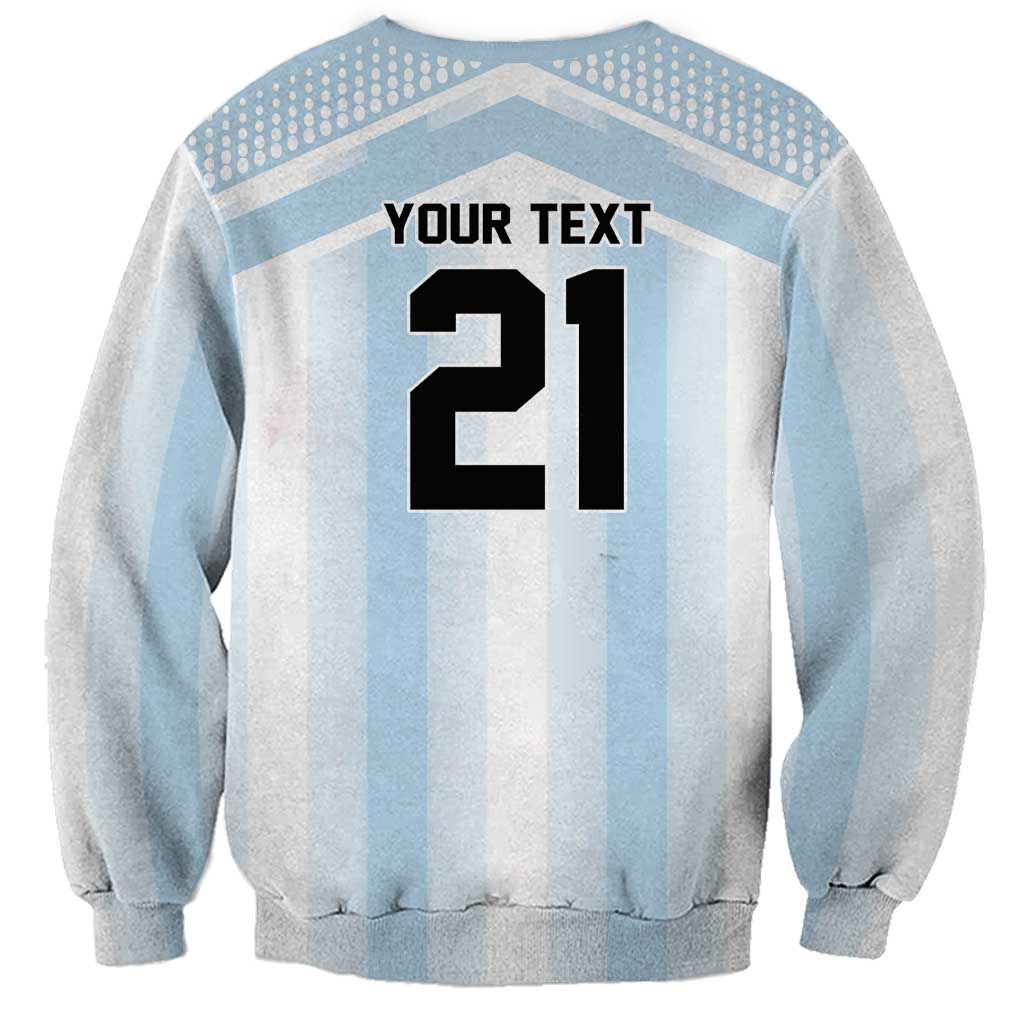 Vamos Argentina WC26 Custom Sweatshirt Vamos Argentina History Champions Blue - Wonder Print Shop