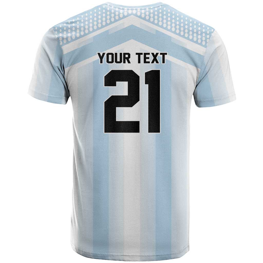 Vamos Argentina WC26 Custom T Shirt Vamos Argentina History Champions Blue - Wonder Print Shop