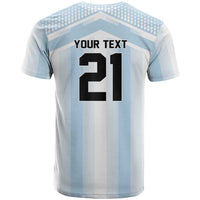 Vamos Argentina WC26 Custom T Shirt Vamos Argentina History Champions Blue - Wonder Print Shop