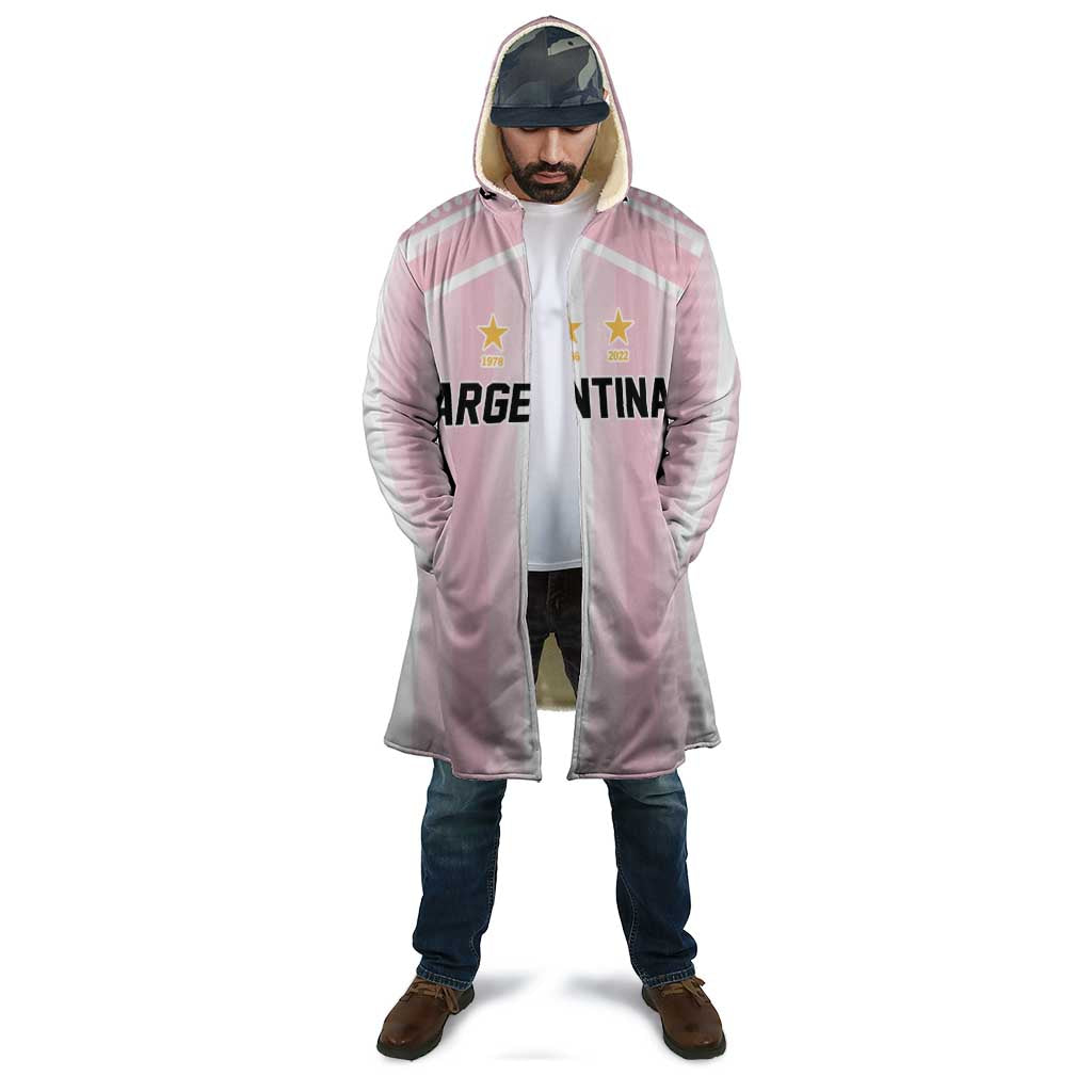 Vamos Argentina WC26 Custom Cloak Vamos Argentina History Champions Pink - Wonder Print Shop