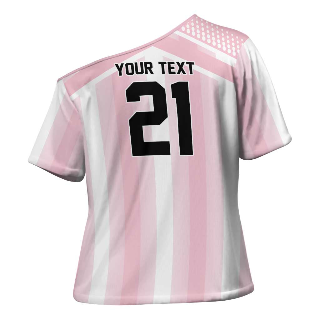 Vamos Argentina WC26 Custom Cross Shoulder Shirt Vamos Argentina History Champions Pink - Wonder Print Shop