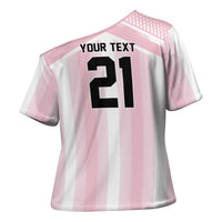 Vamos Argentina WC26 Custom Cross Shoulder Shirt Vamos Argentina History Champions Pink - Wonder Print Shop