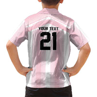 Vamos Argentina WC26 Custom Kid Hawaiian Shirt Vamos Argentina History Champions Pink - Wonder Print Shop