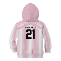 Vamos Argentina WC26 Custom Kid Hoodie Vamos Argentina History Champions Pink - Wonder Print Shop
