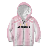 Vamos Argentina WC26 Custom Kid Hoodie Vamos Argentina History Champions Pink - Wonder Print Shop