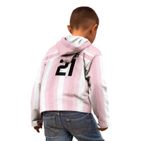 Vamos Argentina WC26 Custom Kid Hoodie Vamos Argentina History Champions Pink - Wonder Print Shop