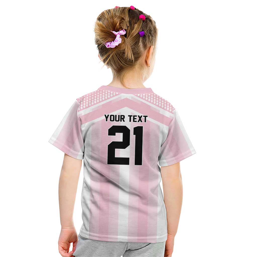 Vamos Argentina WC26 Custom Kid T Shirt Vamos Argentina History Champions Pink - Wonder Print Shop