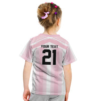 Vamos Argentina WC26 Custom Kid T Shirt Vamos Argentina History Champions Pink - Wonder Print Shop