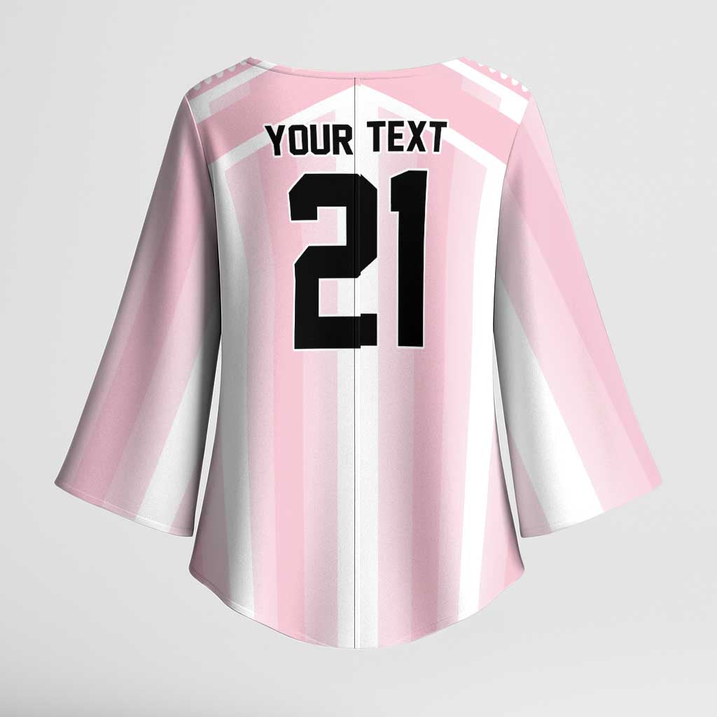 Vamos Argentina WC26 Custom Kimono Sleeve Blouse Vamos Argentina History Champions Pink - Wonder Print Shop