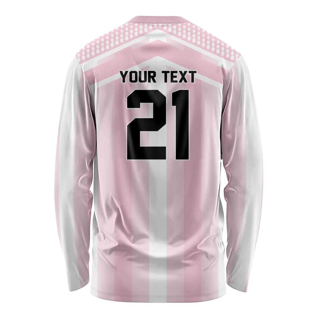 Vamos Argentina WC26 Custom Long Sleeve Shirt Vamos Argentina History Champions Pink - Wonder Print Shop