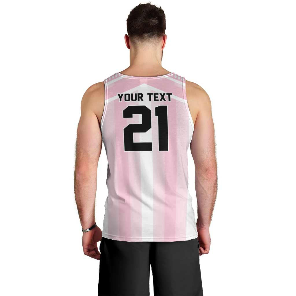 Vamos Argentina WC26 Custom Men Tank Top Vamos Argentina History Champions Pink - Wonder Print Shop