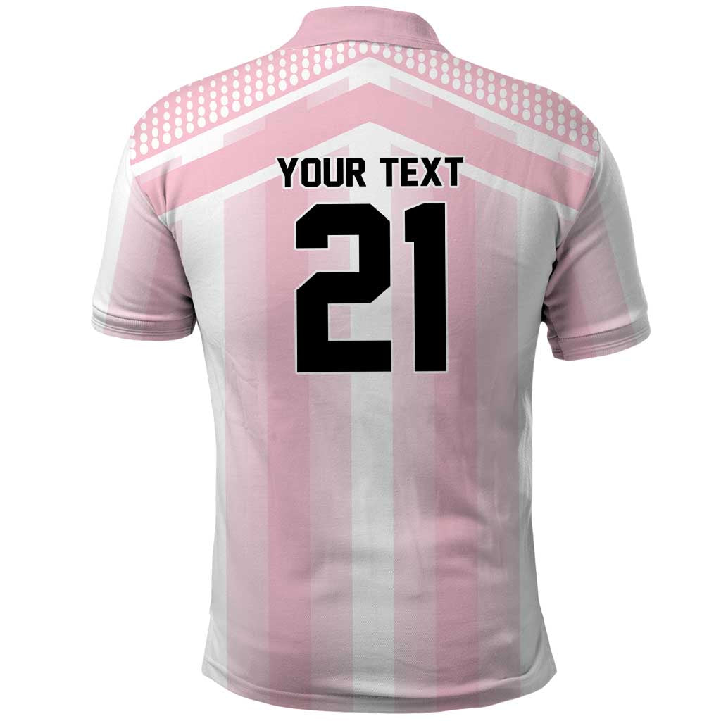 Vamos Argentina WC26 Custom Polo Shirt Vamos Argentina History Champions Pink - Wonder Print Shop