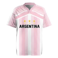 Vamos Argentina WC26 Custom Rugby Jersey Vamos Argentina History Champions Pink - Wonder Print Shop