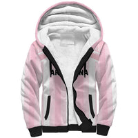 Vamos Argentina WC26 Custom Sherpa Hoodie Vamos Argentina History Champions Pink - Wonder Print Shop
