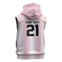 Vamos Argentina WC26 Custom Sleeveless Hoodie Vamos Argentina History Champions Pink - Wonder Print Shop