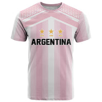 Vamos Argentina WC26 Custom T Shirt Vamos Argentina History Champions Pink - Wonder Print Shop