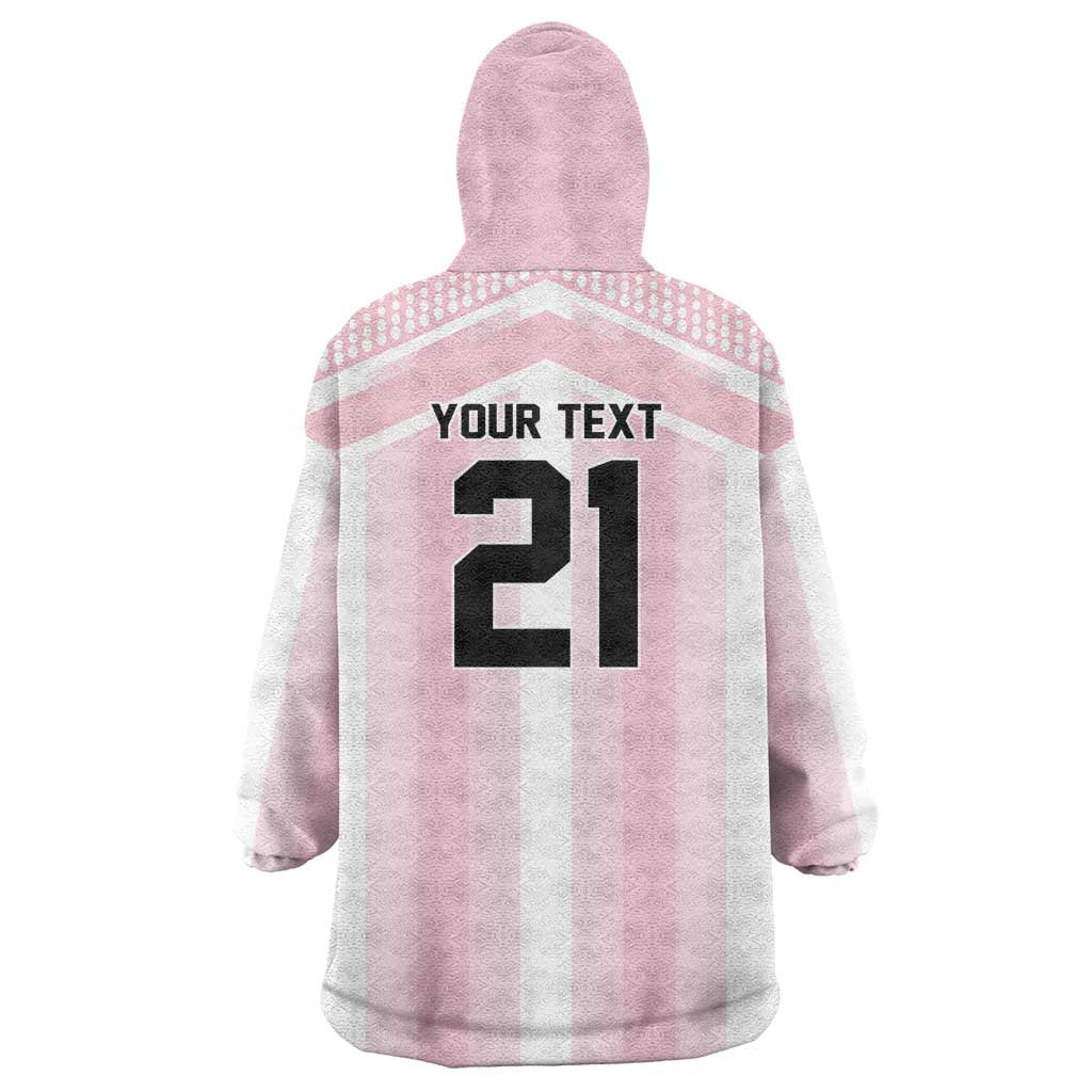 Vamos Argentina WC26 Custom Wearable Blanket Hoodie Vamos Argentina History Champions Pink - Wonder Print Shop