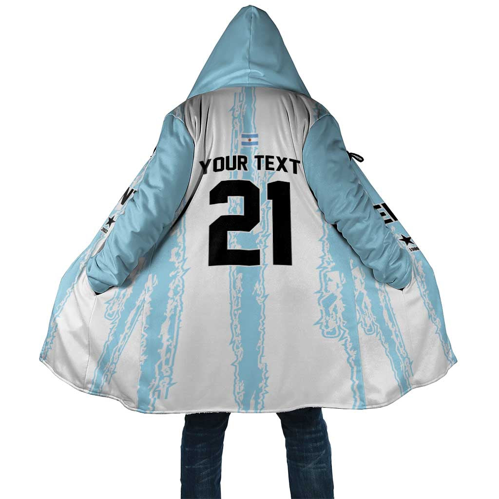 World Football 2026 Argentina Custom Cloak Past Champions Future Legends Blue - Wonder Print Shop