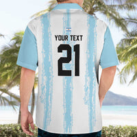 World Football 2026 Argentina Custom Hawaiian Shirt Past Champions Future Legends Blue - Wonder Print Shop